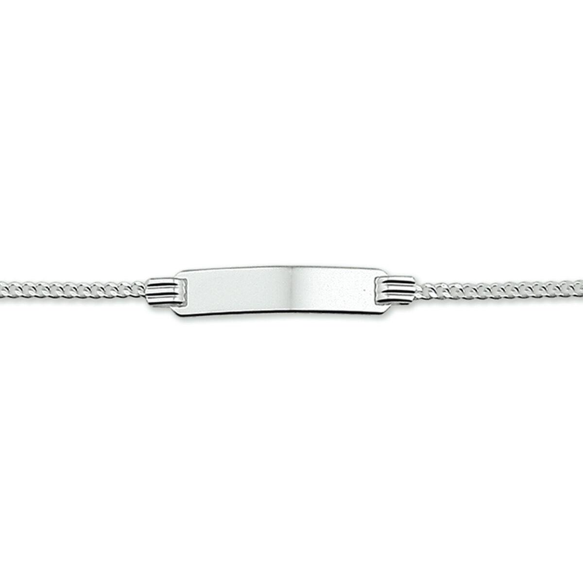 Identarmband Silber 13 - 15 cm