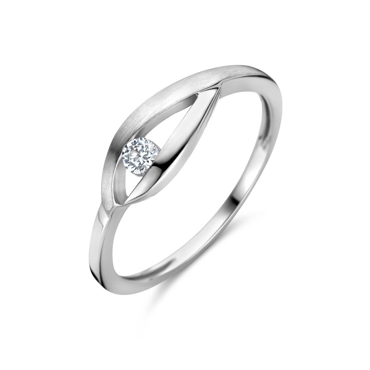 Ring mit Zirkonia