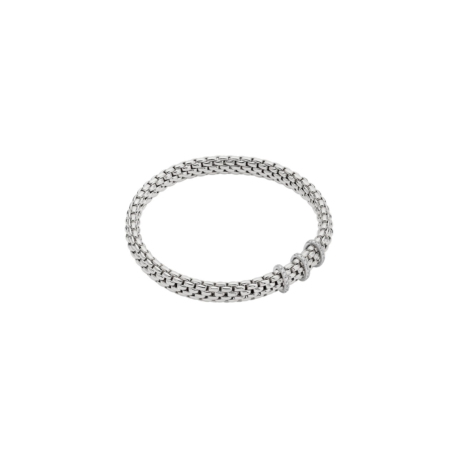 Fope Armband Vendome Weißgold M