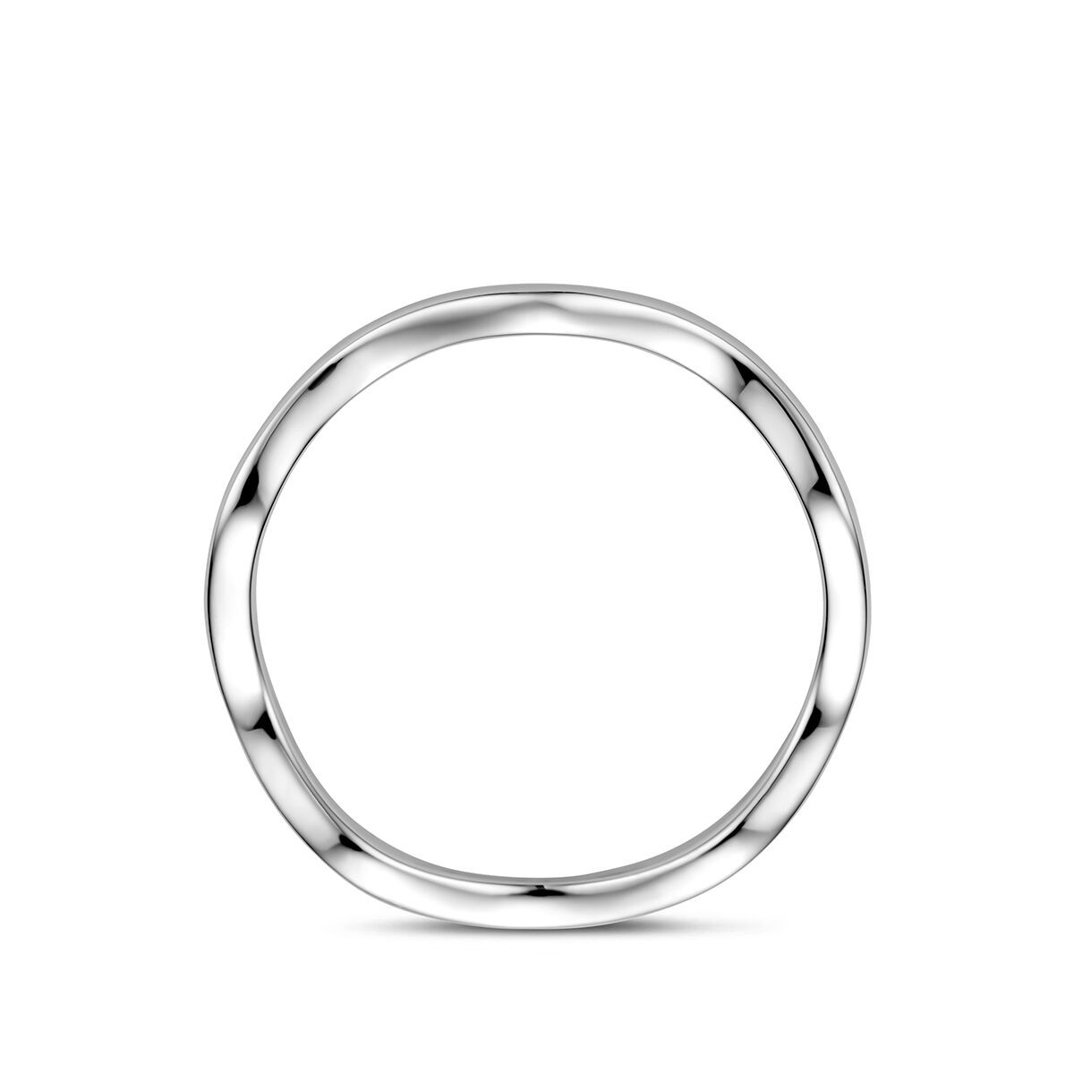 Ring Silber Welle