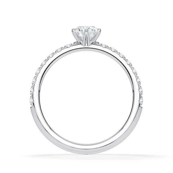 Solitairering 0,42ct Lab Grown Hollywood