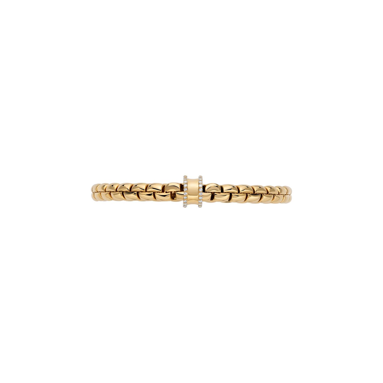 Fope Armband EKA Gelbgold mit Brillanten M