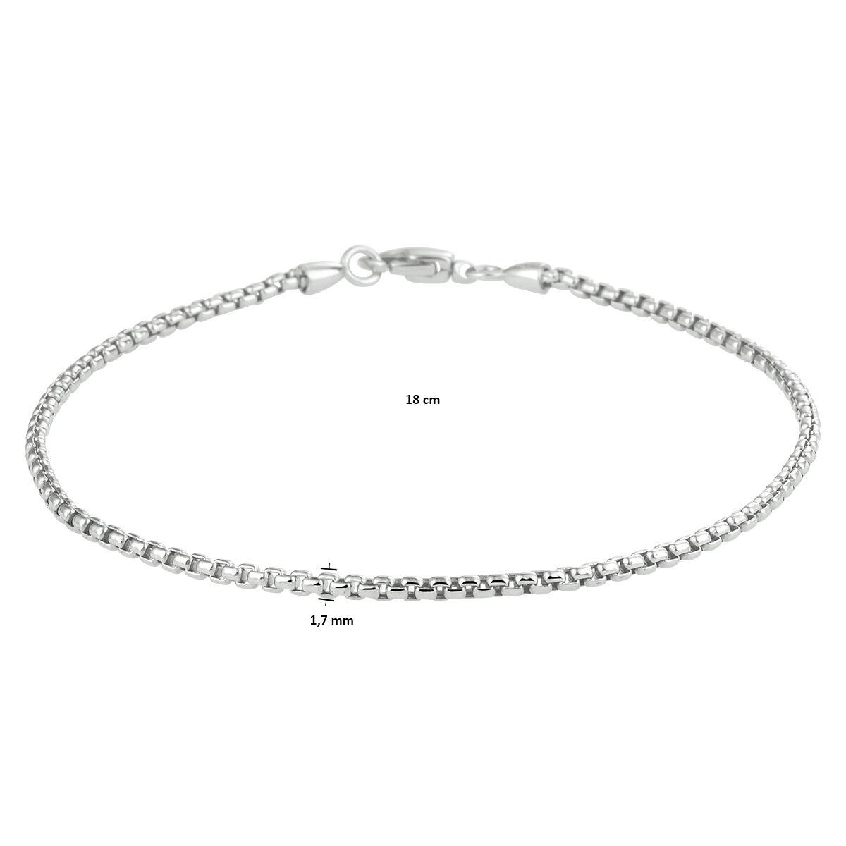 Venezia Armband Weißgold 18,0cm