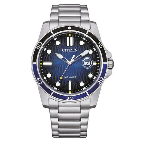 Citizen Eco-Drive Blau Verlauf