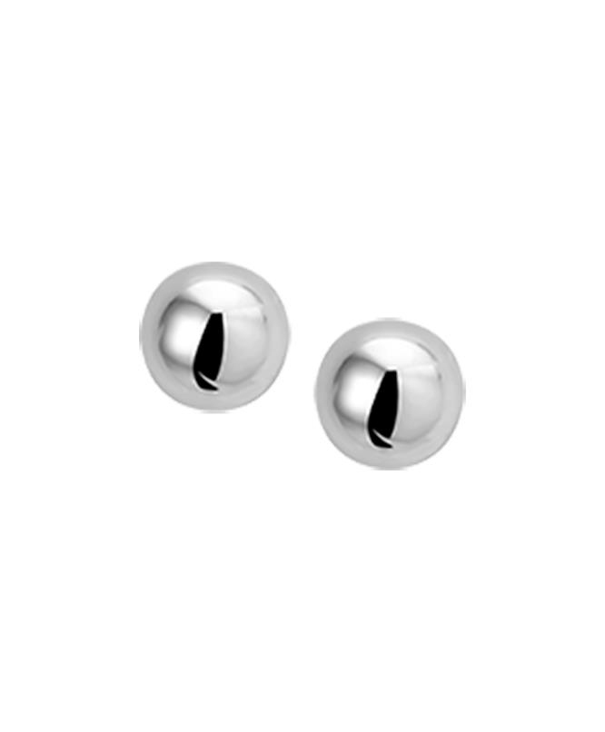Halbkugel Ohrstecker 6,0mm