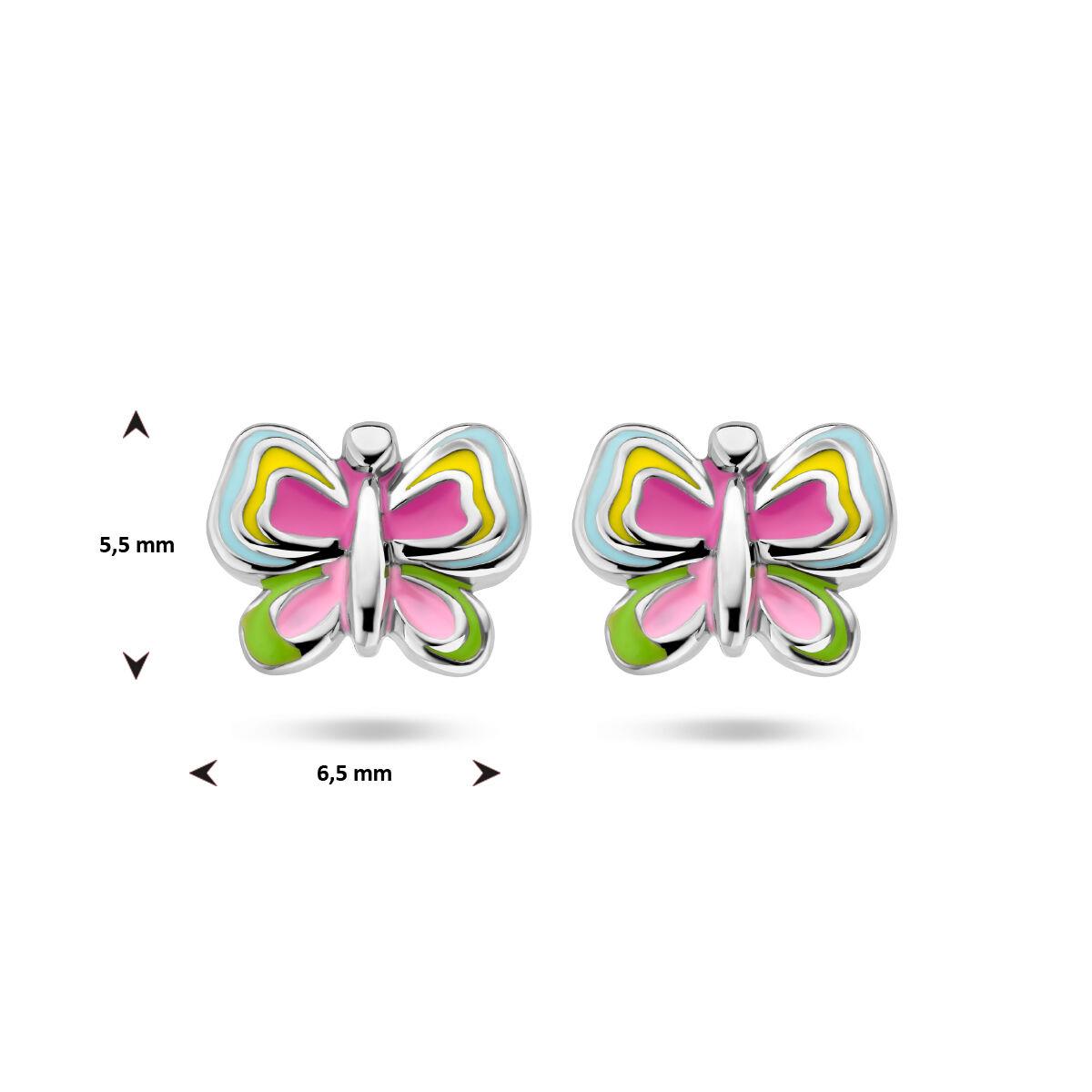 bunte Schmetterling Ohrstecker