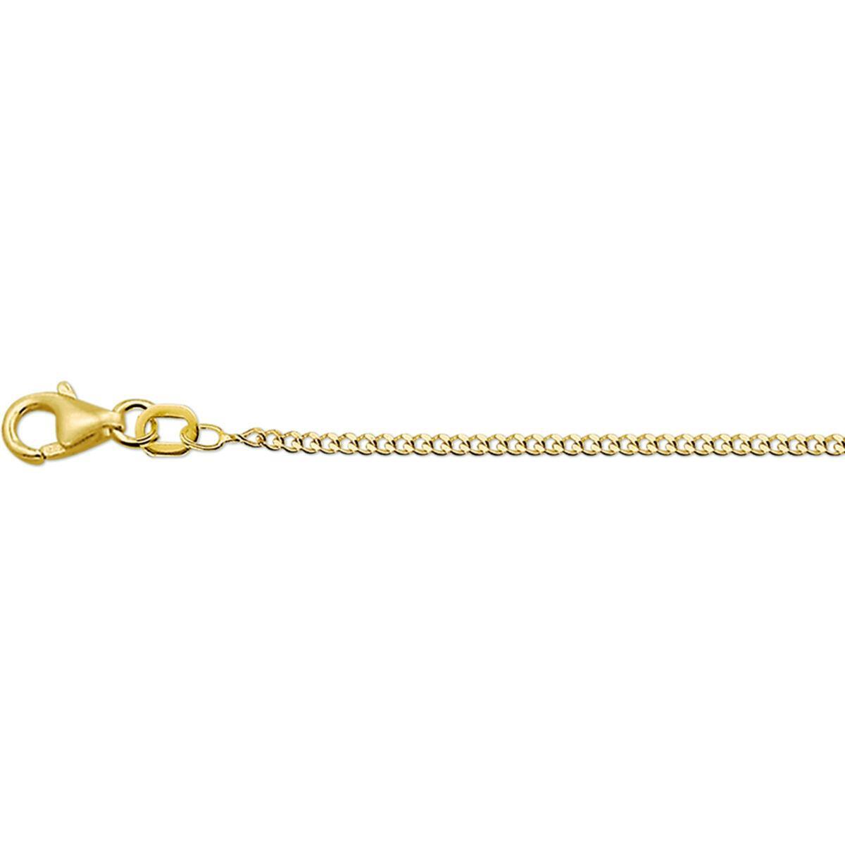 Panzer Collier Kette Gelbgold 50,0cm
