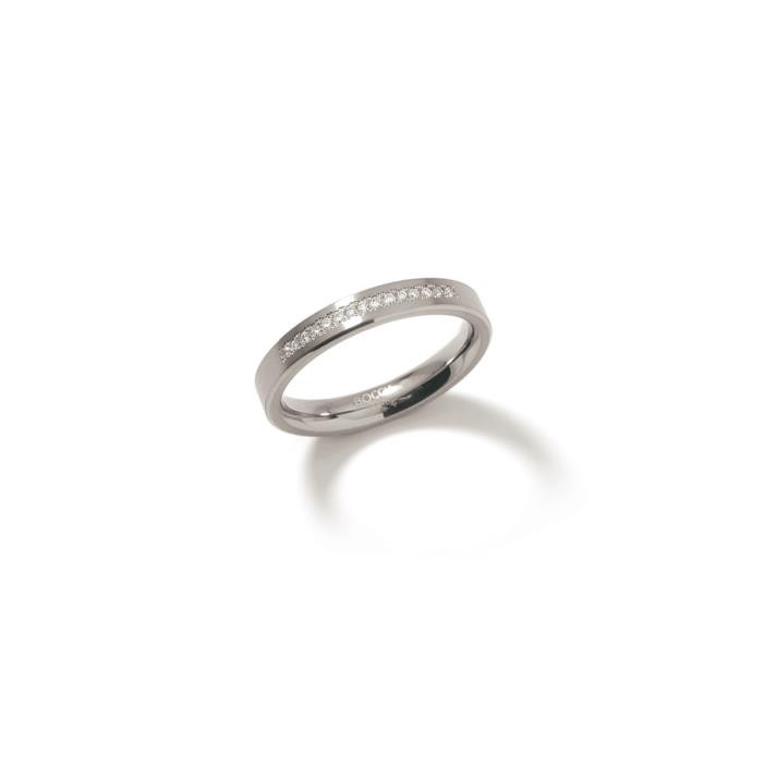 Boccia Titanium Ring mit Brillanten