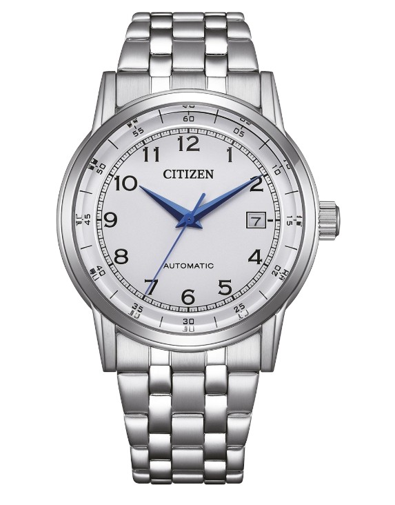 Citizen Automatik Uhr Edelstahl weiß