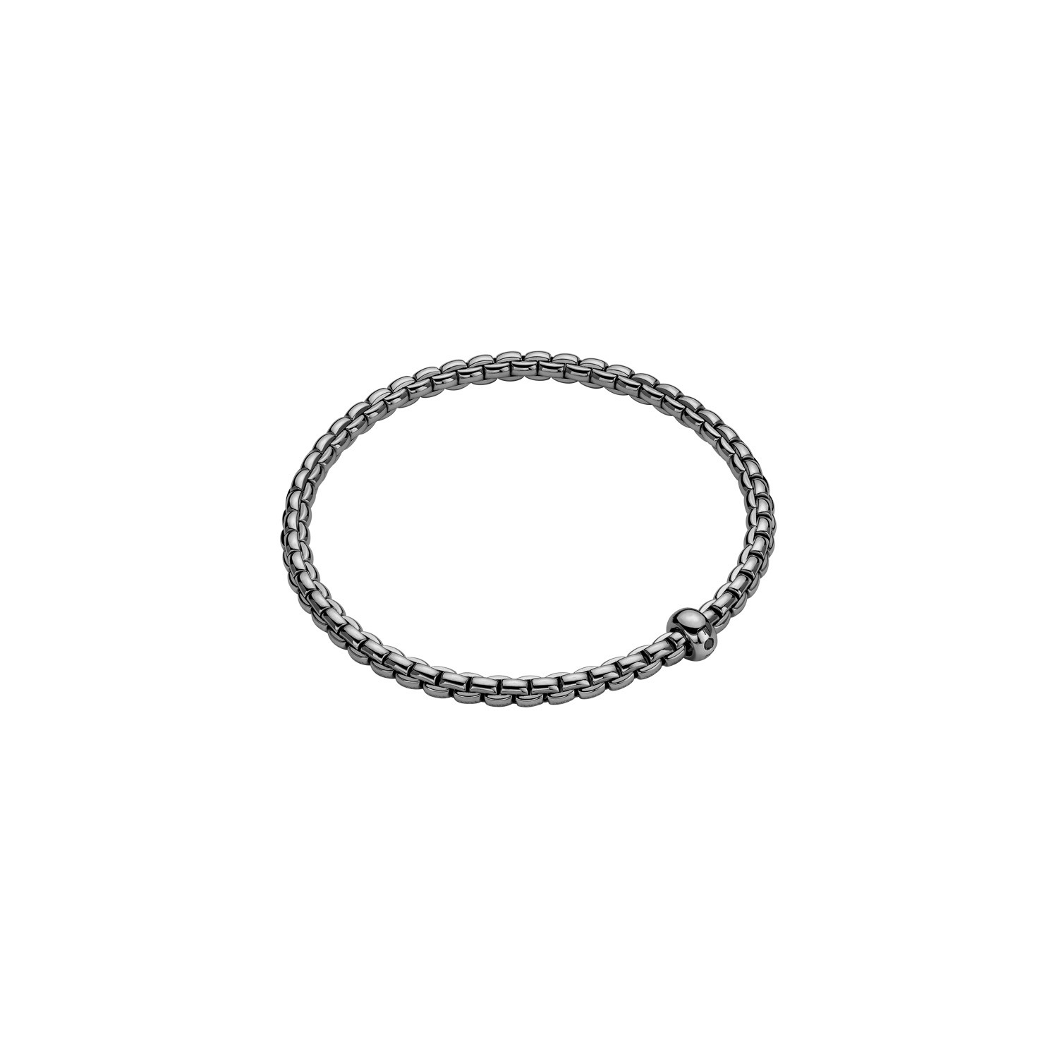 Fope EKA Armband Weißgold Black XL