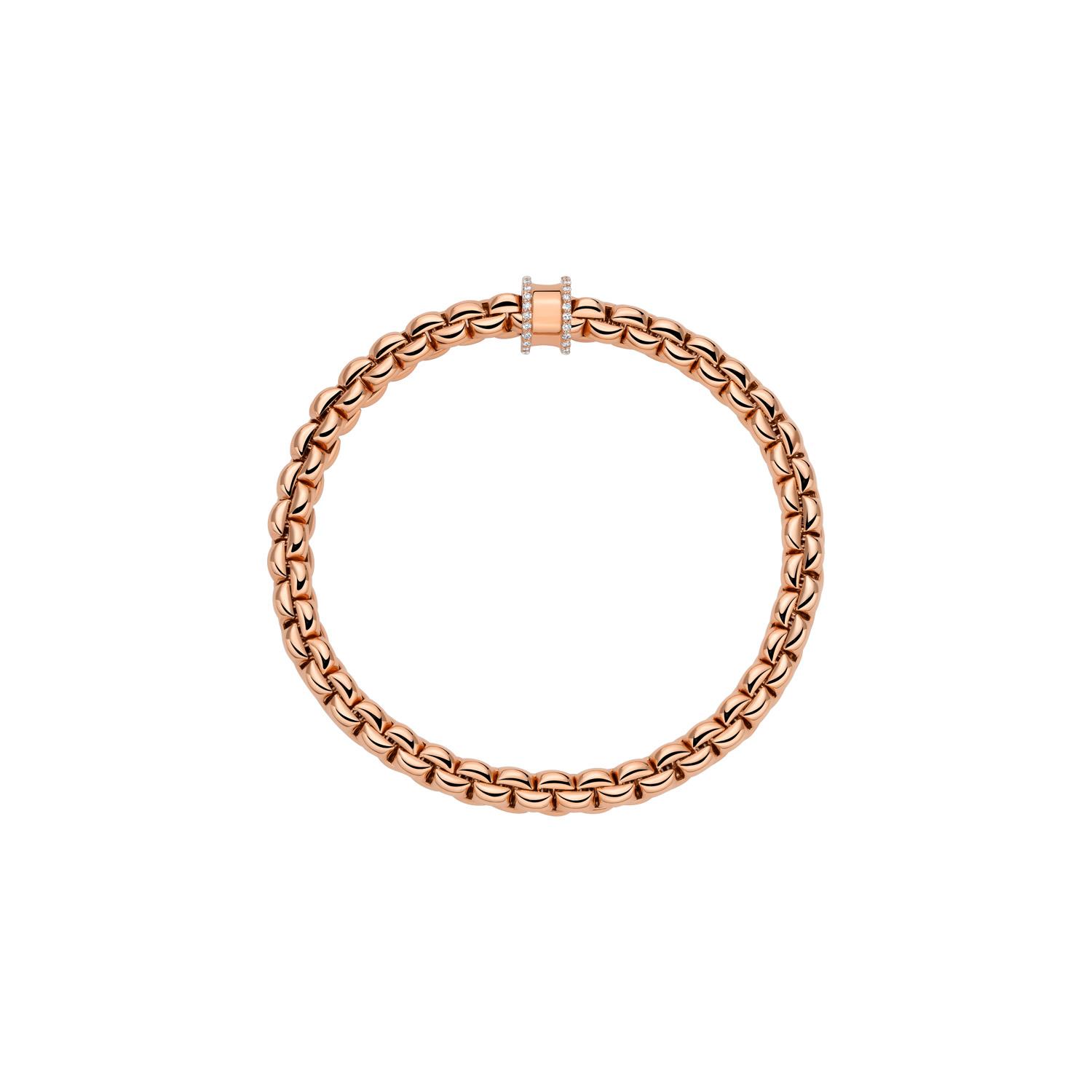 Fope Armband EKA Rotgold mit Brillanten M