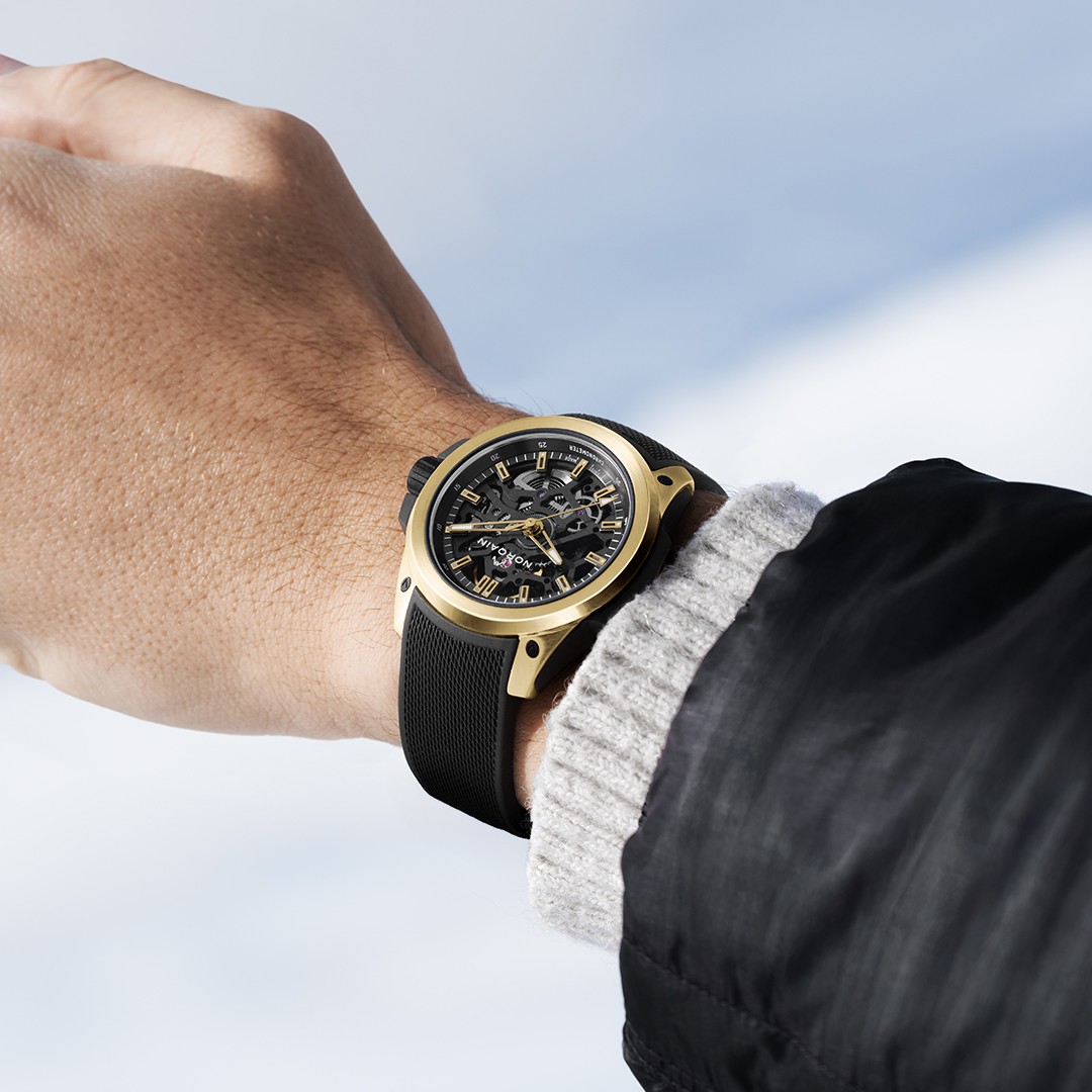 Norqain Wild One Skelett 39mm Gold Black Limited