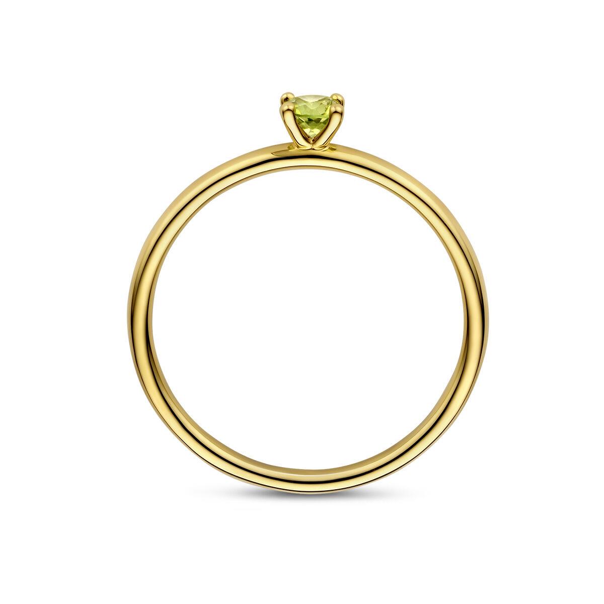 Solitaire Ring Peridot