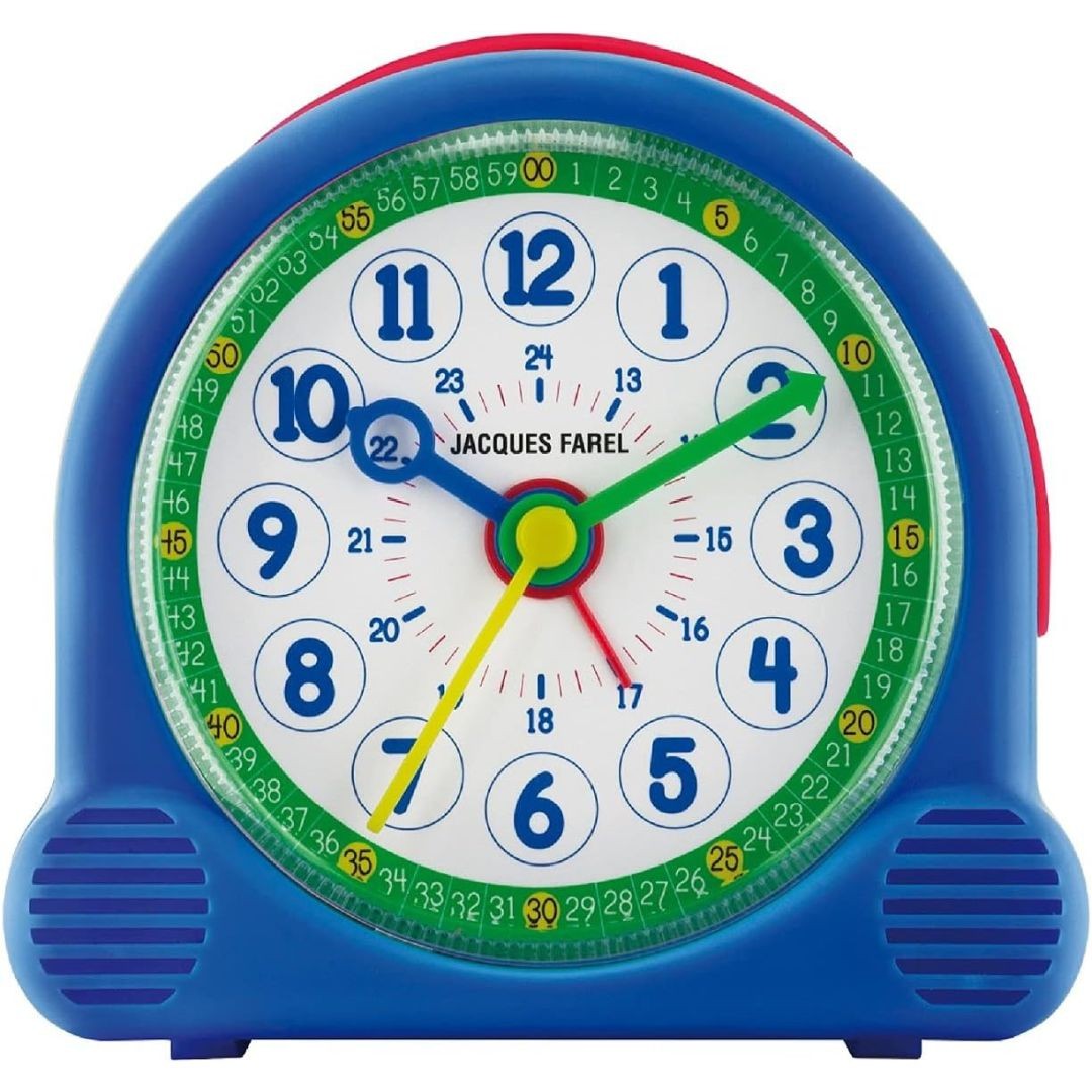 Kinderwecker Happy Learning Blau