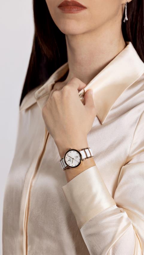 Rado Centrix Diamonds White Hightech Keramik