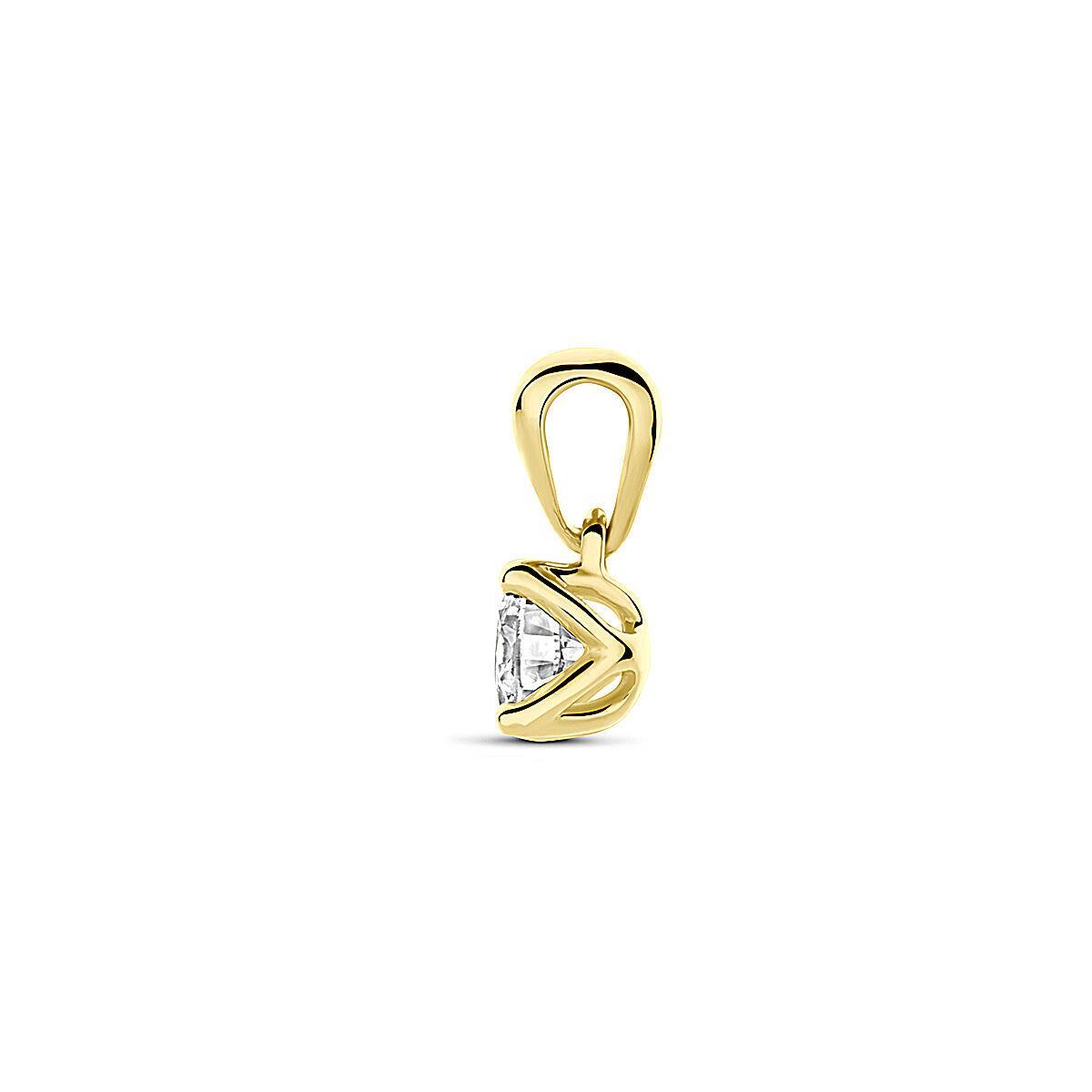 Solitaire Anhänger mit Lab Grown Brillanten 0,25ct