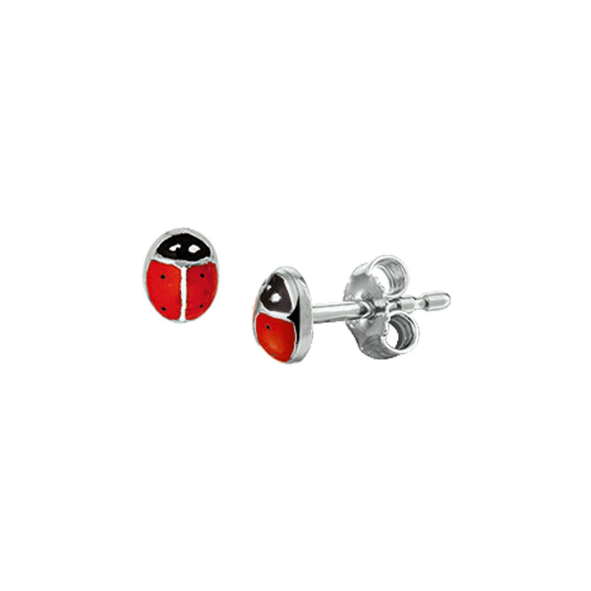 Marienkäfer Ohrstecker