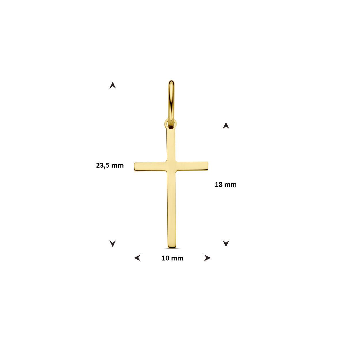 Kreuz Anhänger 18,0mm