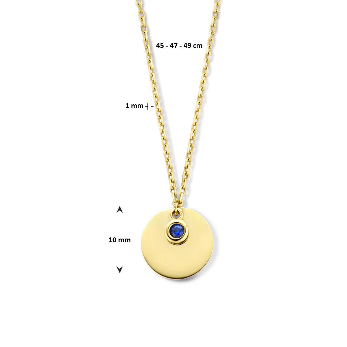 Geburtsstein September Collier