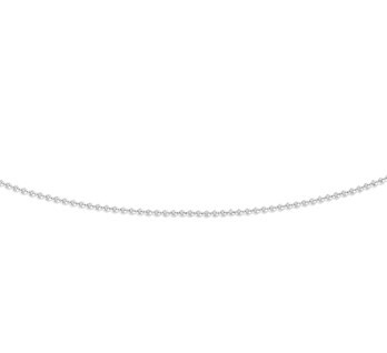 Collierkette Anker Weißgold 45,0cm