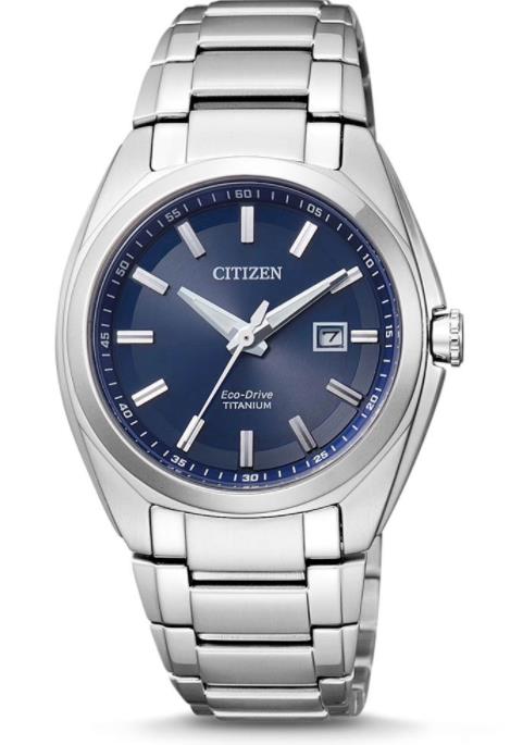 Citizen Eco-Drive Damenuhr Blue Titan