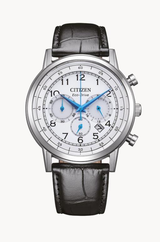Citizen Eco-Drive Chronograph Weiß