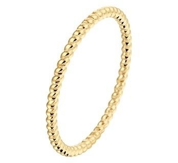 Gelbgold Ring gedreht