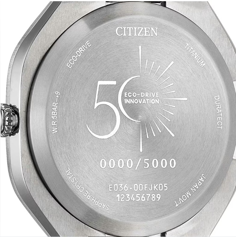 Citizen Photon Super Titanium schwarz blau