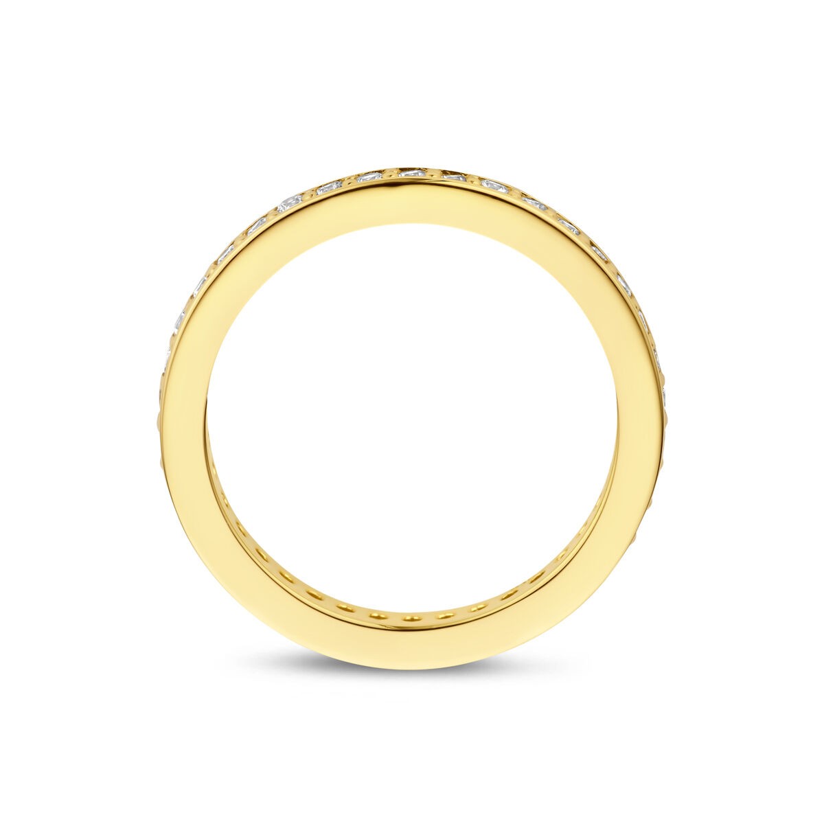 Silber vergoldet Memoire Ring Verschnitt