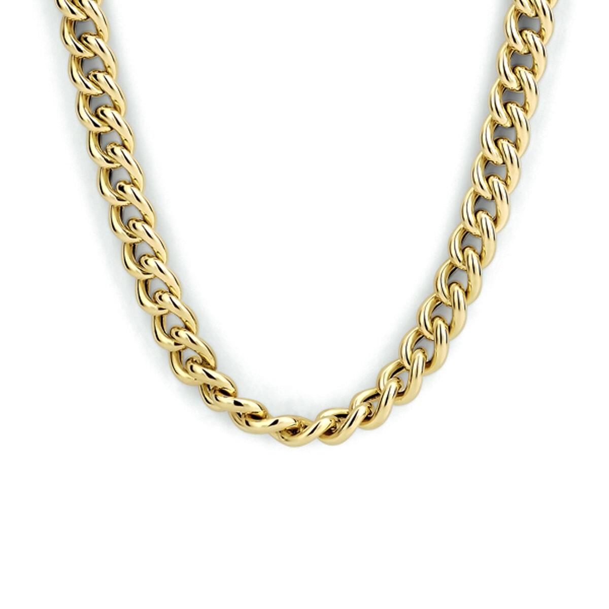 Panzer Collier Gelbgold