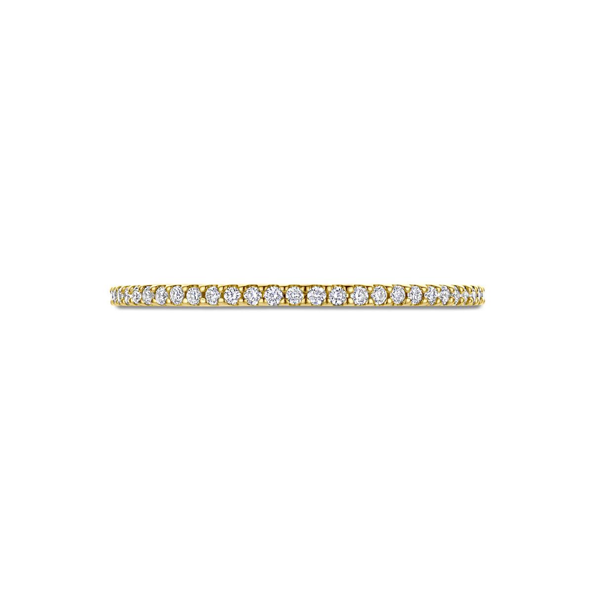 Memoire Ring mit Brillanten