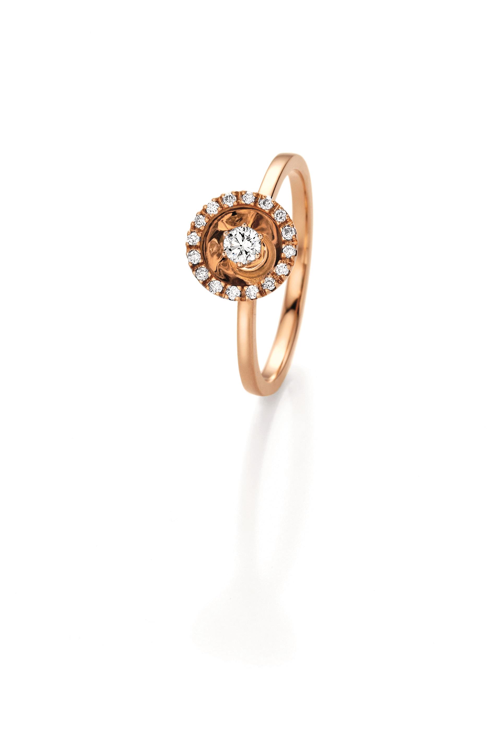 Jörg Heinz Swing Ring mit seitlichen Brillanten
