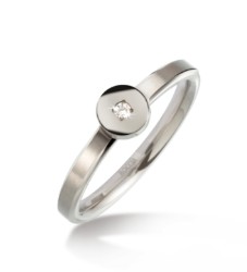 Boccia Titanium Diamant Ring Titan