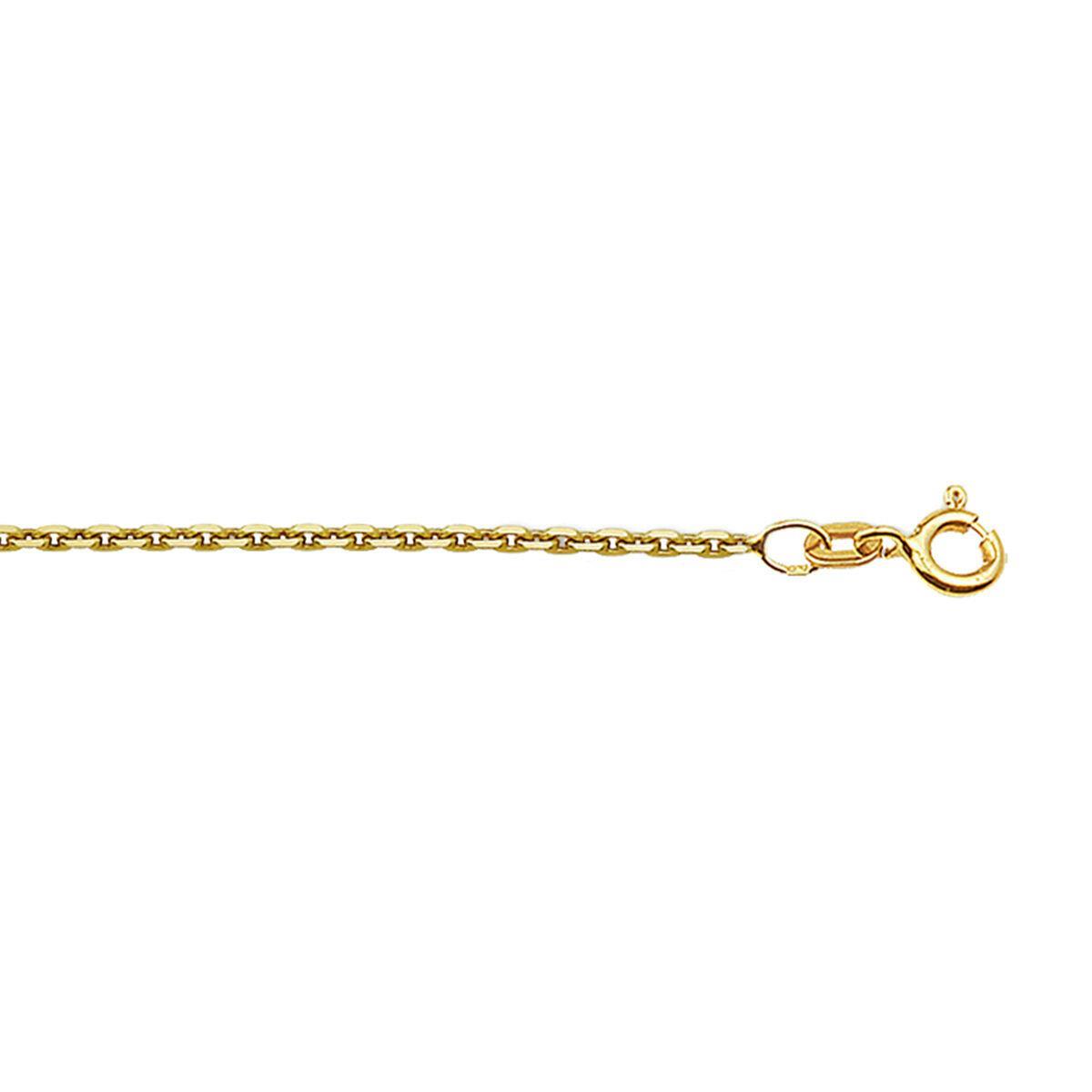 Vergoldet Collierkette Anker 45,0cm