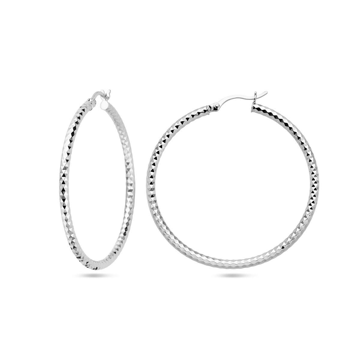 Creolen 46,0mm diamantiert