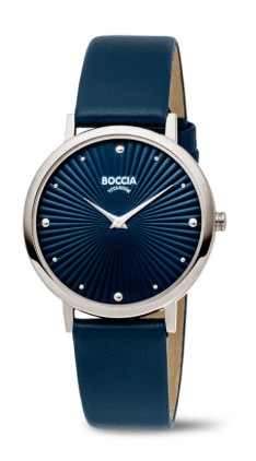 Boccia Titanium Uhr Blau