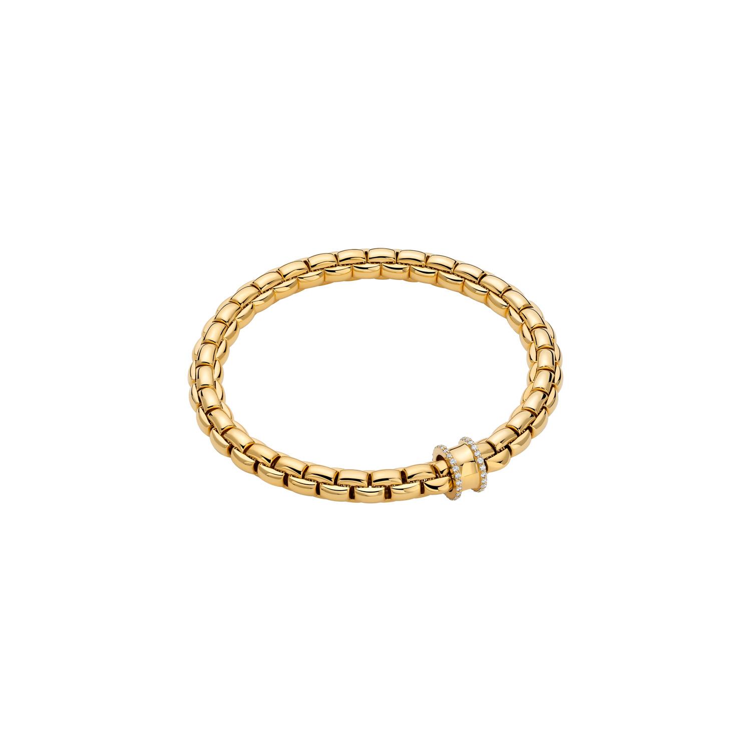 Fope Armband EKA Gelbgold mit Brillanten M