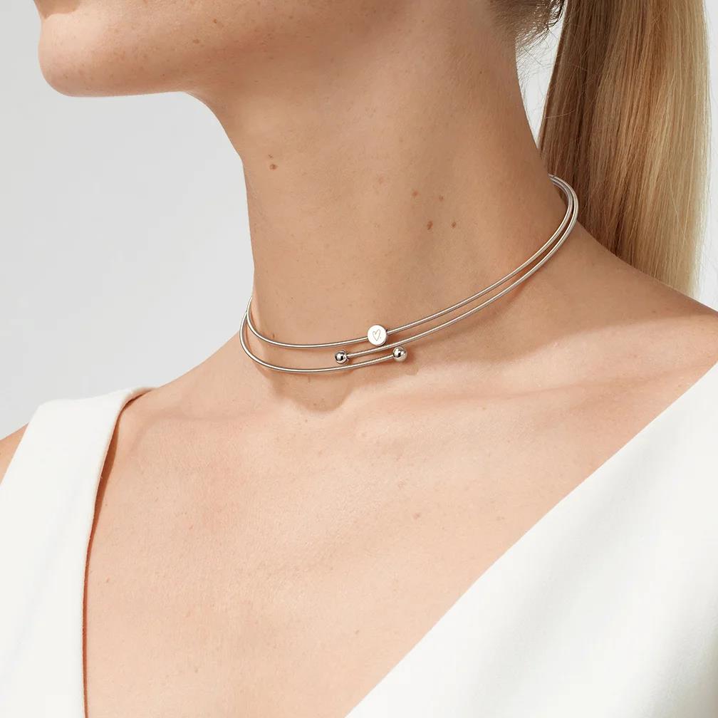 Niessing Colette C Collier Platin 2-Fach