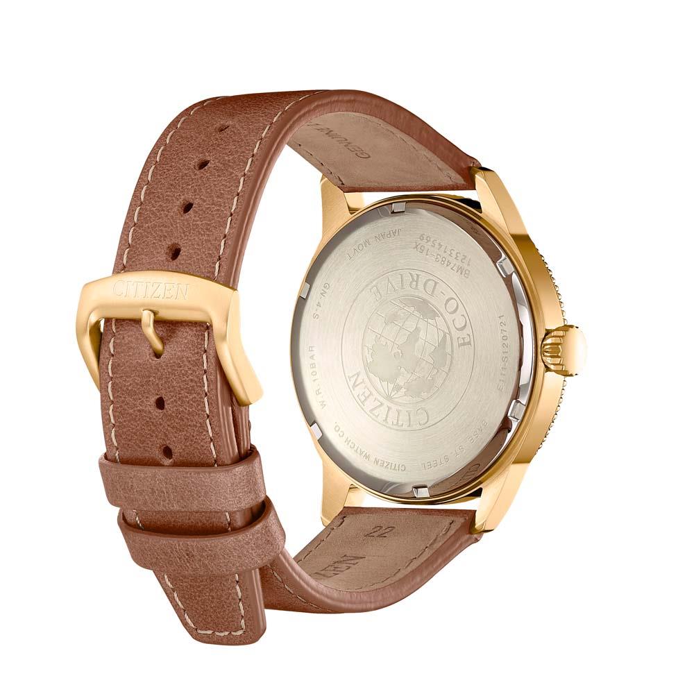 Citizen Eco-Drive Herrenuhr Rosé Green