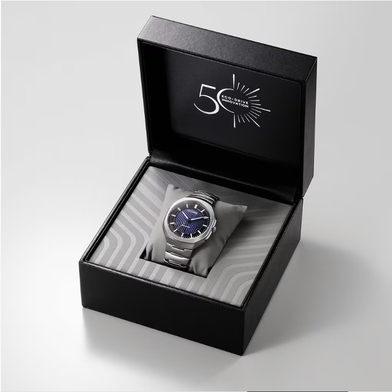 Citizen Photon Super Titanium schwarz blau