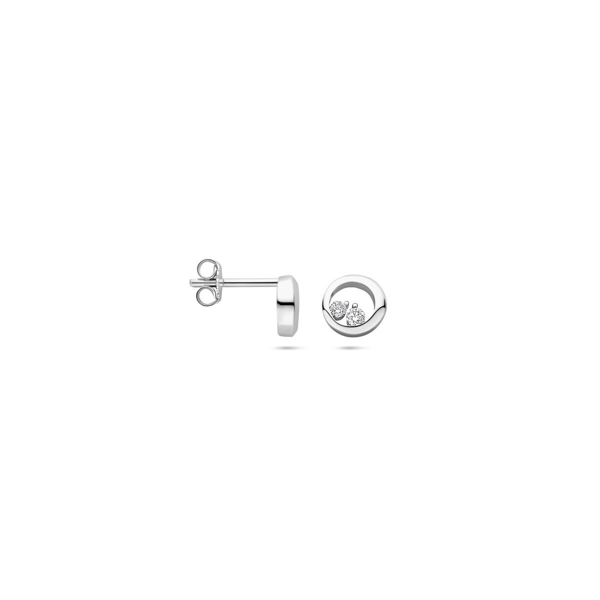 Ringe mit Zirkonia Ohrstecker