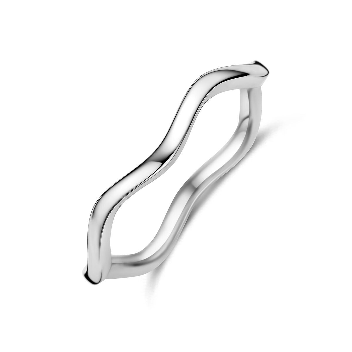Ring Silber Welle