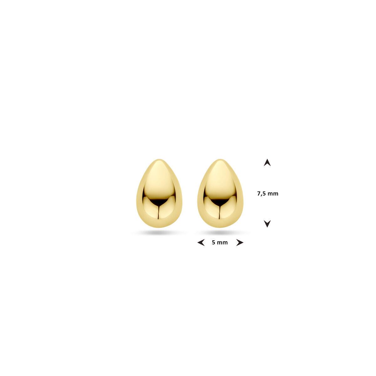 Ohrstecker Tropfen