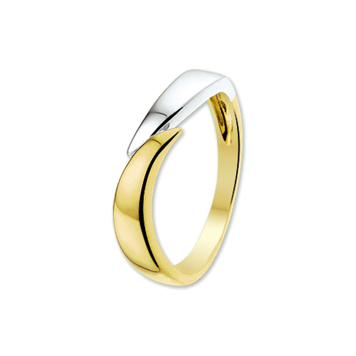 Bicolor Ring poliert