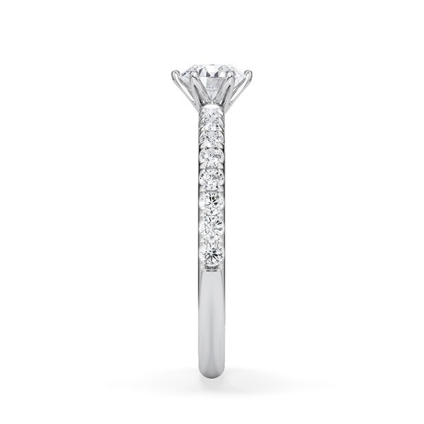 Solitairering 0,42ct Lab Grown Hollywood