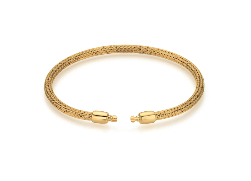 Jörg Heinz Flex Armband Gelbgold 17,0cm
