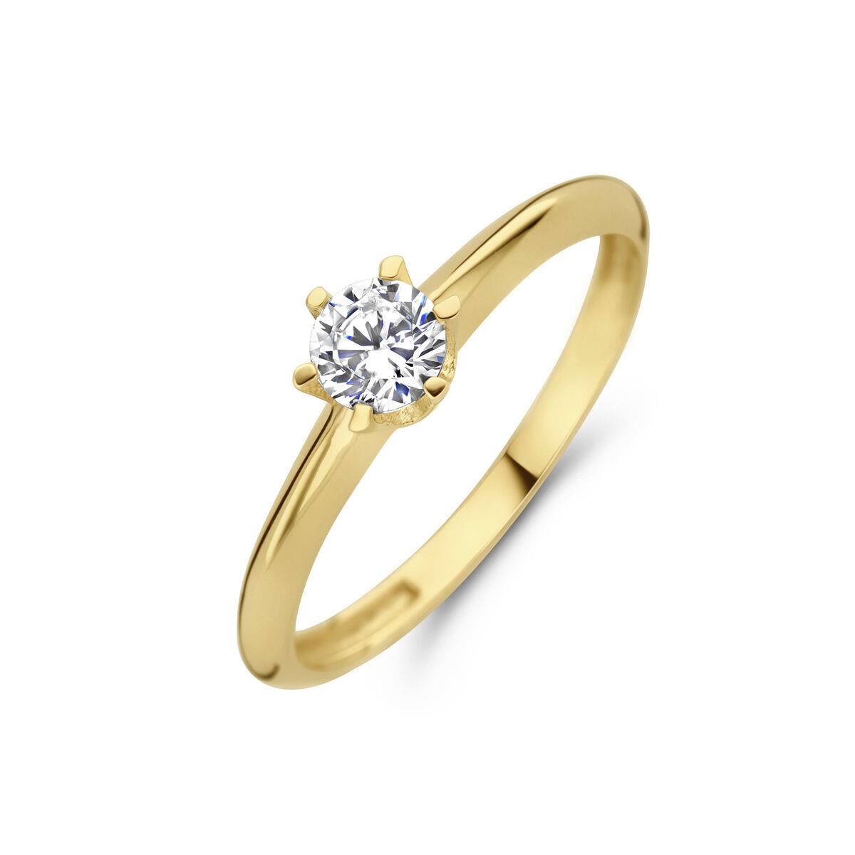 Solitaire Ring 6 Krappen
