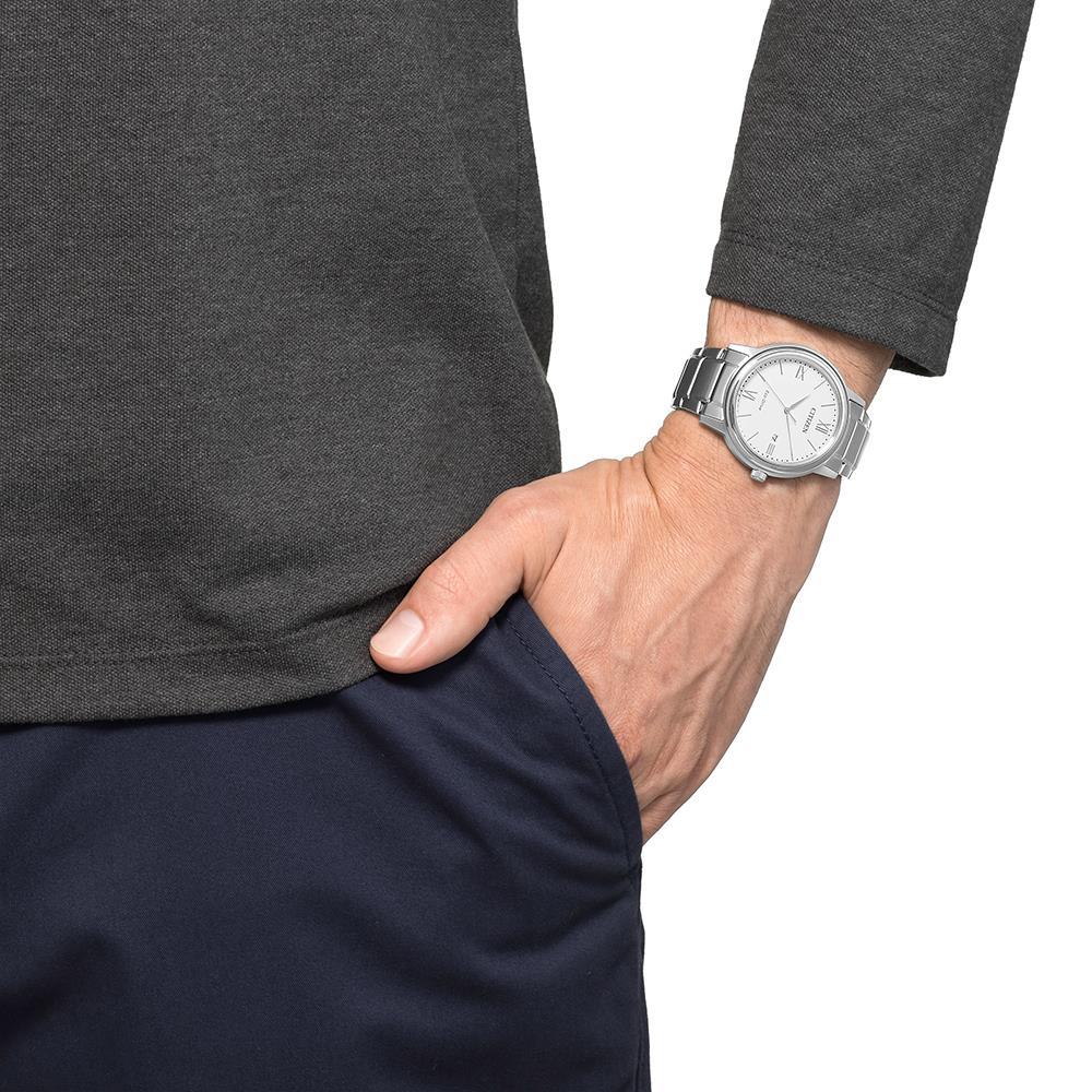 Citizen Eco-Drive Herrenuhr Edelstahl