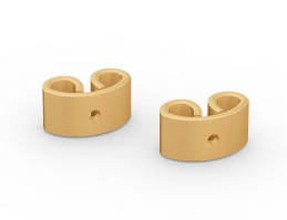 Niessing Vivida Ohrstecker Gelbgold 0,46ct