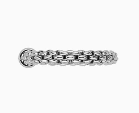 Fope Essentials dünner Ring Weißgold M